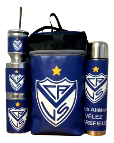 Set Matero Club Atlético Vélez Sarsfield. Ecocuero