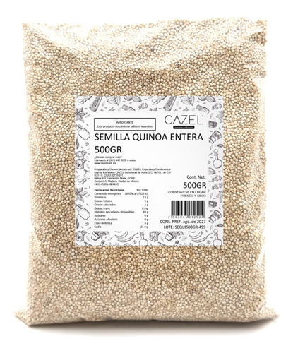 Quinoa Blanca Entera Natural 500g