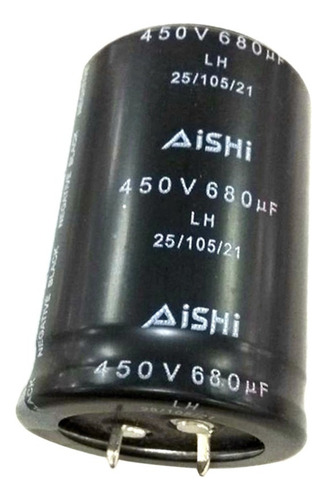 X Capacitores Electrolíticos De Aluminio De 680uf 450v +/-