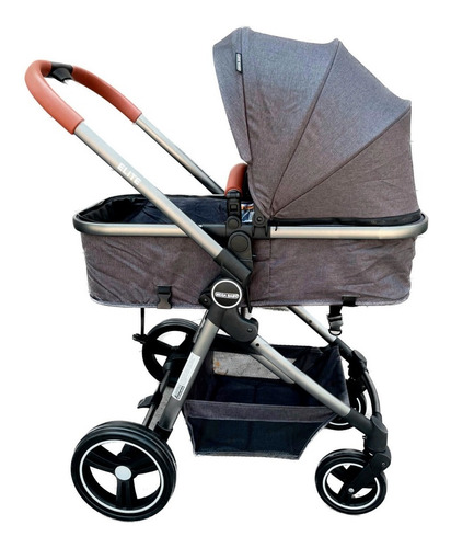 Imagen 6 de 9 de Coche Bebe Convertible Elite Moises Huevito Y Base Liviano