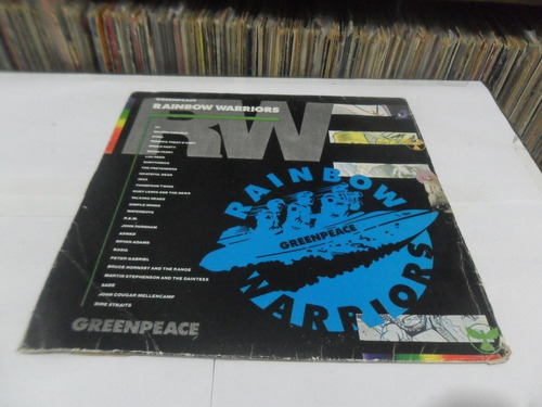 Rainbow Warriors = Greenpeace (disco Duplo)= Coletânea Vinil (Usado)