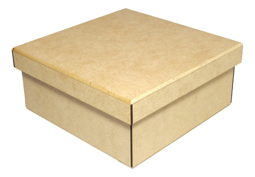 10 Cajas De Mdf 3 Mm 28x20x10 Cm