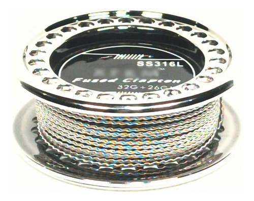 1 Cable Acero Inoxidable 2x26-36ag Fused Clapton Xfk 3m Rda (Usado)