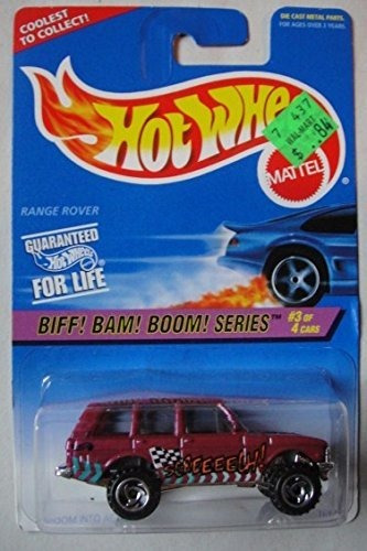 Hot Wheels Biff! ¡bam! ¡boom! Series #3 Of 4 Cars, Snb5d