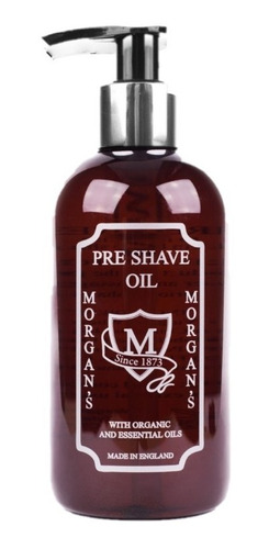 Morgans Pre Shave Aceite Premium X 250 Ml Nutre Organico