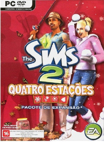 Game Pc Lacrado The Sims 2 Quatro Estaçoes