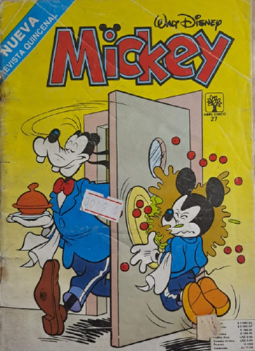 Mickey Revista Nª 27 Año 1990