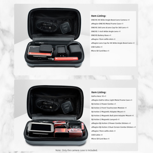 Camera Case Organizer With Design Insta Detachable Interior
