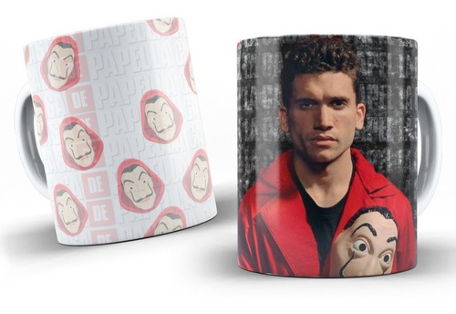 Imagem 3 de 10 de Canecas Personalizadas La Casa De Papel !!!!