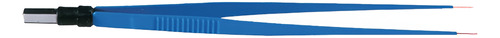 Pinza Bipolar Recta 18cm Europea Electrocauterio