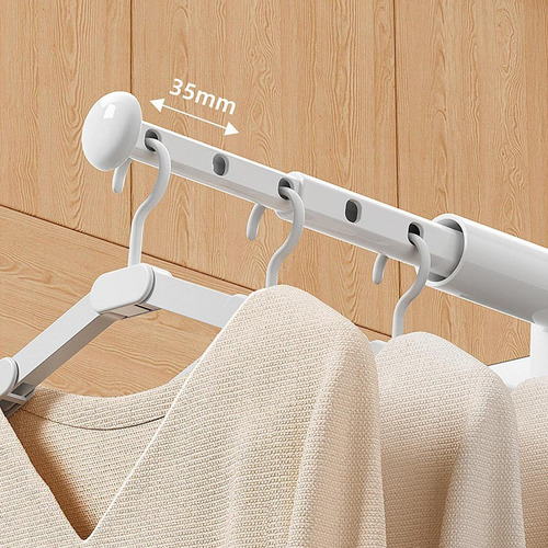 Estante De Secado De Ropa Retráctil De Montaje En Pared,