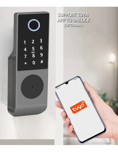 Cerradura Inteligente Wifi Tuya Smart Ea1-d Huella, Contrase