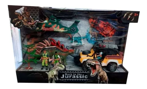 Dinosaurios Set De Juego Back To The Jurassic Con Accesorios