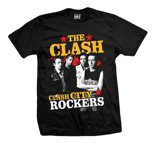 Remera The Clash  Clash City Rockers 