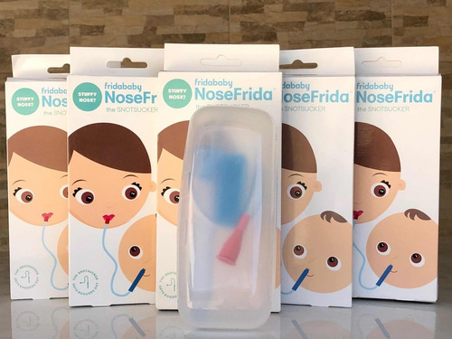 Nose Frida Original + 4 Filtros - Melhor Aspirador Nasal