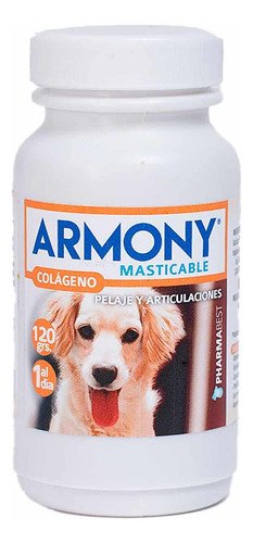 Armony Perros Masticable Colágeno 120 Grs