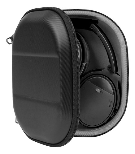 Funda Para Auriculares Geekria, Rígido, Con Cierre, Negro