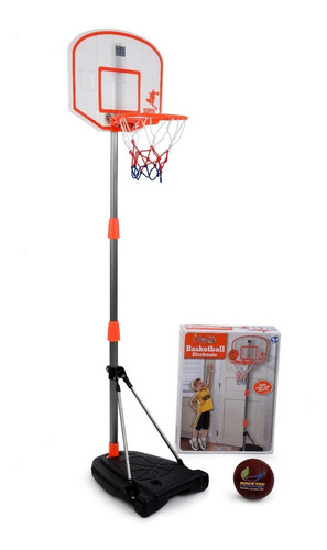Lukame✯63-150cm Set Para Baloncesto Set De Juguetes Para Canasta De Baloncesto Para Niños Regulables En Altura Planchas Deportivas Para Exterior 