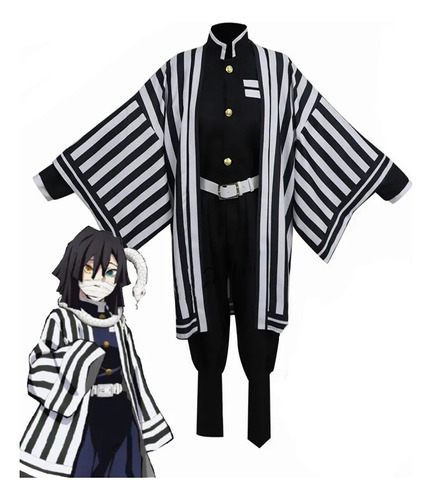 Traje De Cosplay De Iguro Obanai Cosplay Disfraz De Demon Slayer Uniforme De Fiesta