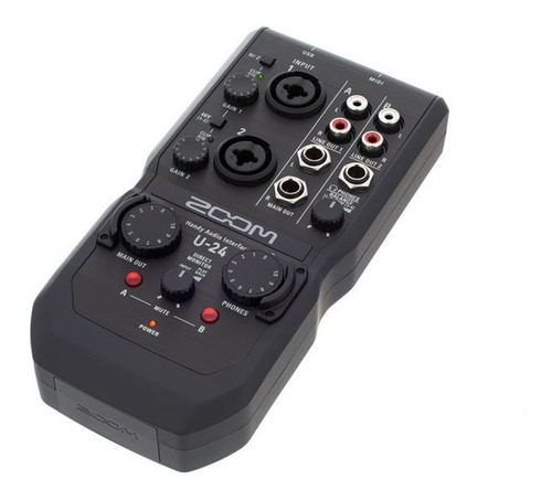 Imagen 2 de 10 de Interface Zoom U-24/240gl Interfaz Portatil Grabacion C