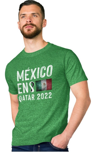 Playera Mundial - Selección Mexicana - México En Qatar 2022