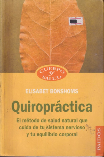 Quiropractica Elisabeth Bonshoms 