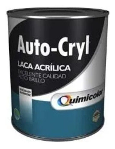 Laca Acrílica Auto-cryl Quimicolor Presentación Galón 