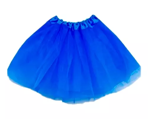 Tutu princesas Falda Niña Ballet Disfraz Fiestas Azul