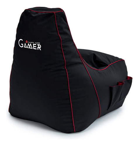 Puff Gamer Confort (x2 Unidad) Faldetta Gamer. La Oferta! Rojo