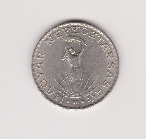 Moneda Hungria 10 Forint Año 1972 Excelente (Usado)