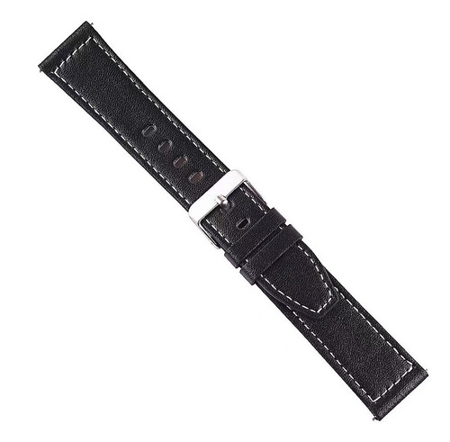Pulseira 20mm Couro Compatível Com Relógios Magnum