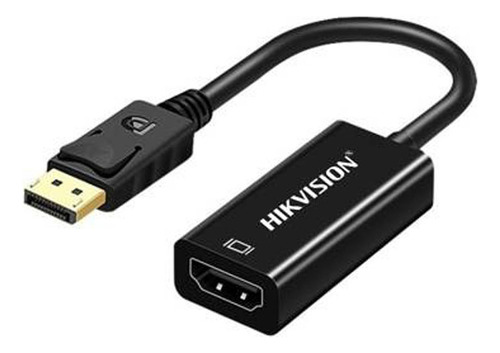 Adaptador De Displayport Macho A Hdmi Hembra 20cm Hikvision