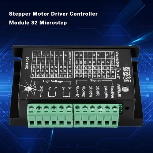 Driver Controlador Motor Paso A Paso Para Nema Tb6600,cnc,3d