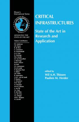 Libro Critical Infrastructures State Of The Art In Resear...