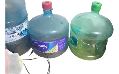 Bidones De Agua De 20 Y 12 Litros Usados (Usado)
