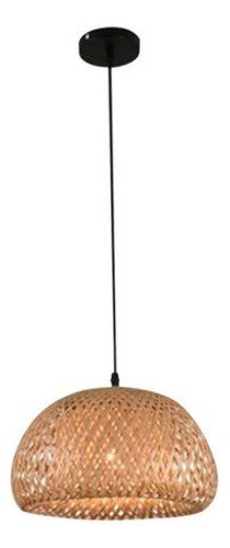 Abajur De Vime Decorativo Abajur Pendurado Teto Tecido E27