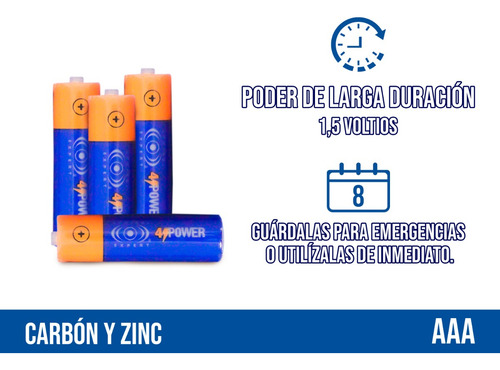 Pilas Baterias Aaa Control Expert 1.5v 120 Pila Caja 30 Blis