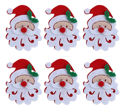 Parche De Tela Merry Ornament Con Apliques Navideños, 20 Uni