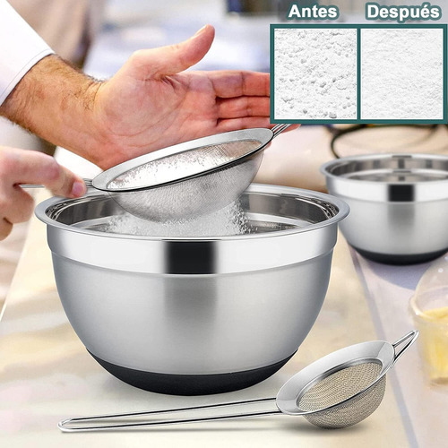 Coladores De Malla Fina De Acero Inoxidable,coladores Cocina