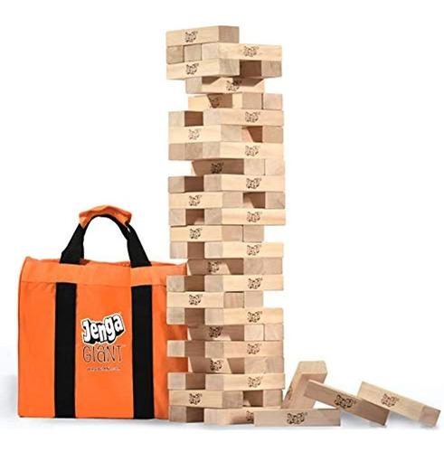 Jenga Giant Js6 (se Apila Hasta Más De 4 Pies) Juego De Made