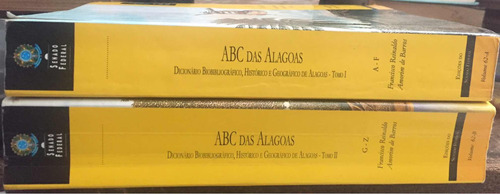 Livro Abc Das Alagoas 2 Volumes