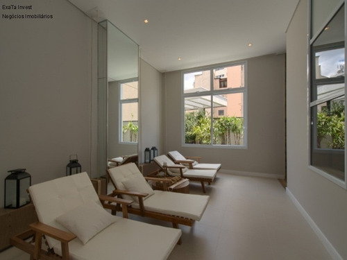 Imagem 4 de 13 de Studio Em Santa Cecília Com 35,74 M² Sem Vaga, Totalmente Decorado, Moveis, Eletrodomésticos Armarios Etc. - St00006 - 69474730
