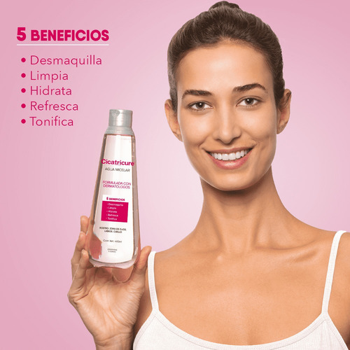 Imagen 6 de 10 de Cicatricure Maquillaje Gold Light + Agua Micelar Regular