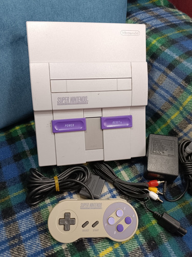 Consola Super Nintendo Snes Original