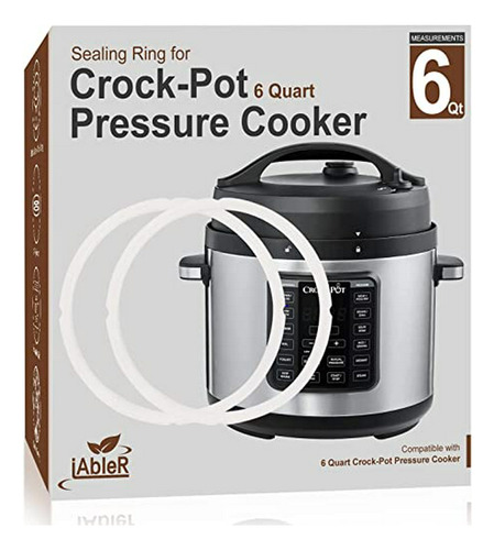 Anillo De Sellado Compatible Con Crock-pot 6 Qt Y 6 Quart Pr