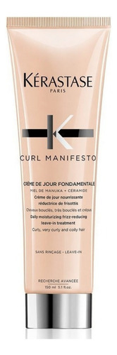 Kit Crema Spray y Aceite Tratamiento Para Cabello Rizado y Ondulado Kerastase Curl Manifesto 3 Pzas