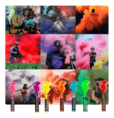 Humo De Color Para Concierto Estadio Matrimonio