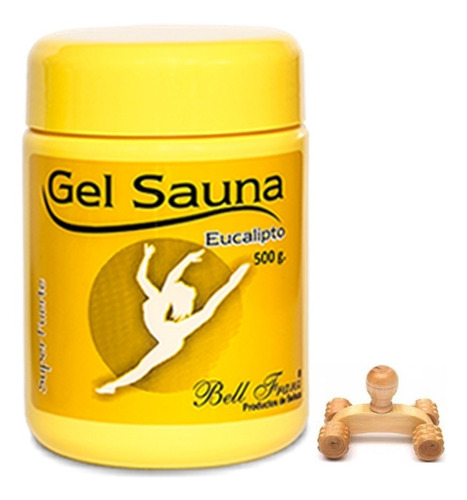 Gel Sauna Reductora  500 Gr + Masajeador