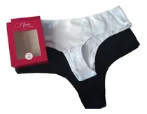 Comprar Bombachas Culotte Less Pack X2 Mora A012b Algodón Lisas