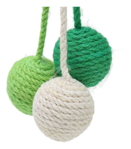 Bolas De Lã De Brinquedo Interativas Para Gatos, Garras De M
